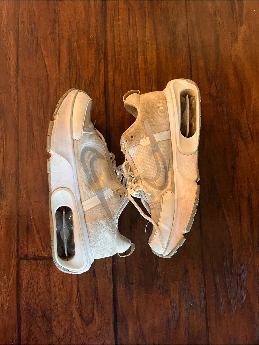 Nike Women’s Cream-Beige Air Max Platform Sneakers